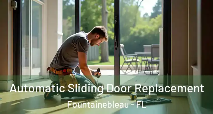  Automatic Sliding Door Replacement Fountainebleau - FL
