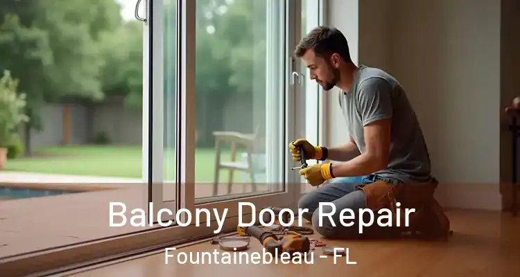  Balcony Door Repair Fountainebleau - FL