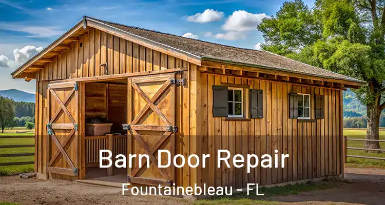  Barn Door Repair Fountainebleau - FL