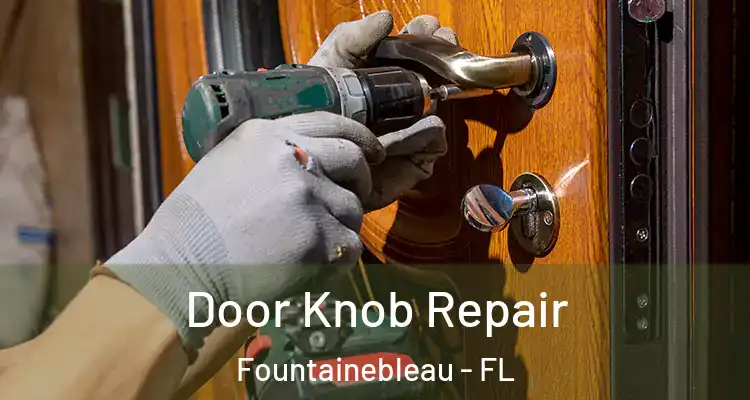  Door Knob Repair Fountainebleau - FL