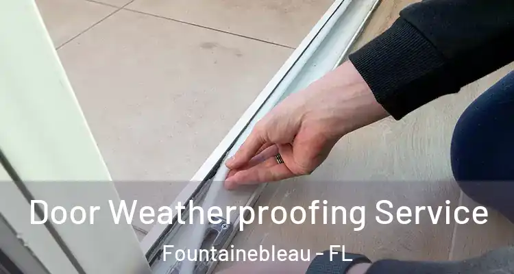  Door Weatherproofing Service Fountainebleau - FL