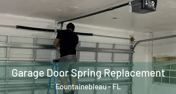  Garage Door Spring Replacement Fountainebleau - FL