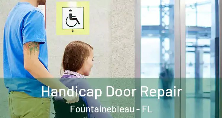  Handicap Door Repair Fountainebleau - FL