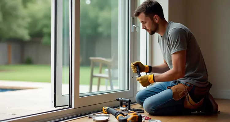 Sliding Glass Door Panel Repair in Fountainebleau, FL