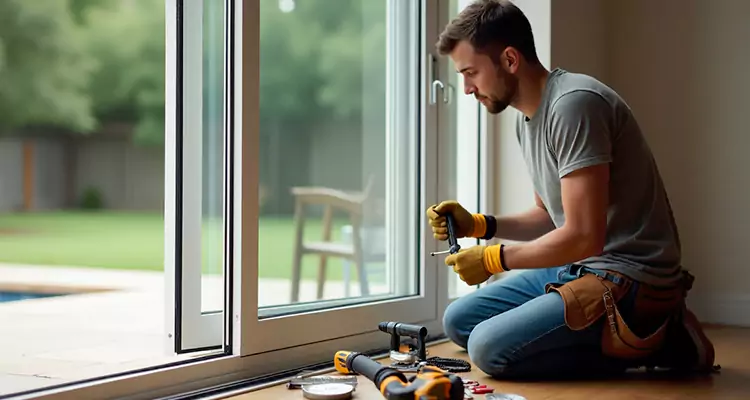 Squeaky Sliding Patio Doors in Fountainebleau, FL