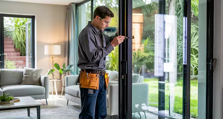 Sliding Door Jamb Lock Repair in Fountainebleau, FL