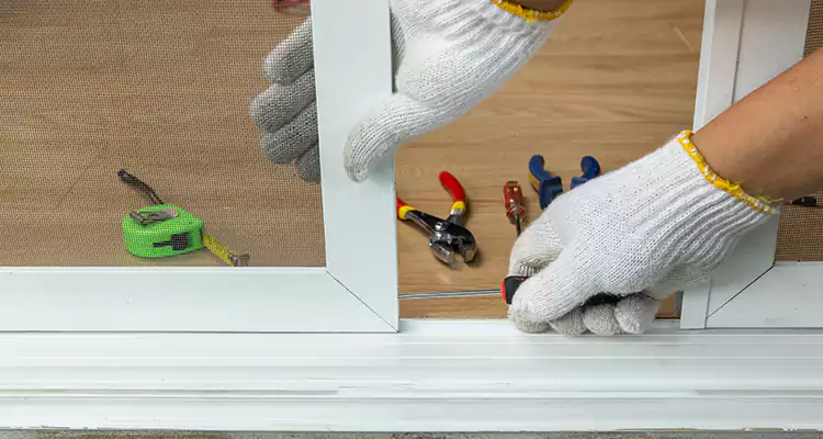 Sliding Glass Door Off Rails Repair in Fountainebleau, FL