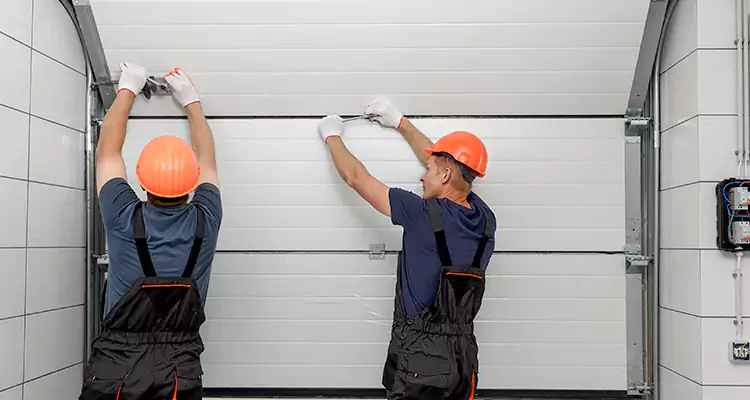 Garage Door Bottom Panel Repair in Fountainebleau, FL