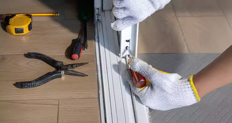 Closet Sliding Door Track Repair in Fountainebleau, FL