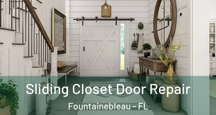  Sliding Closet Door Repair Fountainebleau - FL