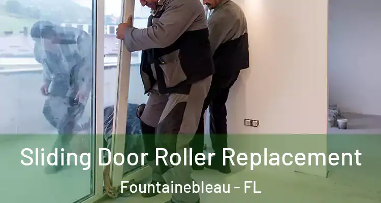  Sliding Door Roller Replacement Fountainebleau - FL