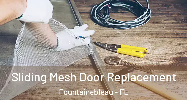  Sliding Mesh Door Replacement Fountainebleau - FL