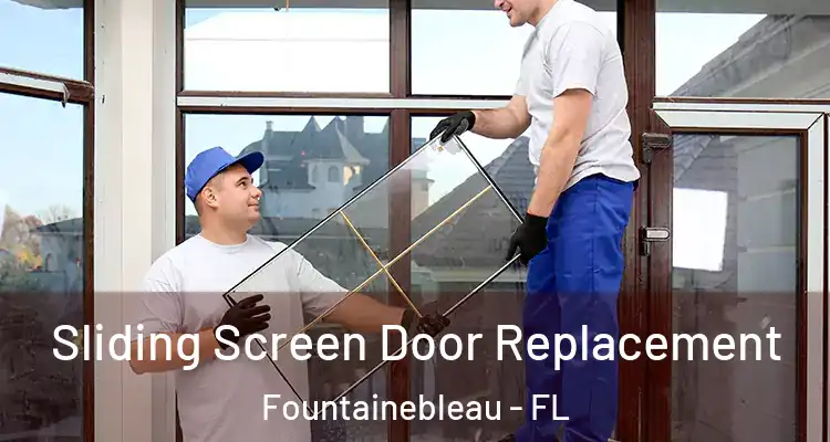  Sliding Screen Door Replacement Fountainebleau - FL